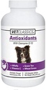 Vet Classics Antioxidants with Coenzyme Q-10 for Dogs, with Alfalfa, Green Tea, Vitamina C, " Wheat Grass, 120 Chewable Tablets