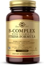 Solgar B-Complex con vitamina C - 100 Tabletas - No GMO, Vegan, Kosher &amp; Gluten Gratis - 50 Serviciones