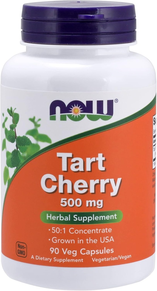 Ahora Tart Cherry 500 mg 90 Veg Caps (3 Pack)