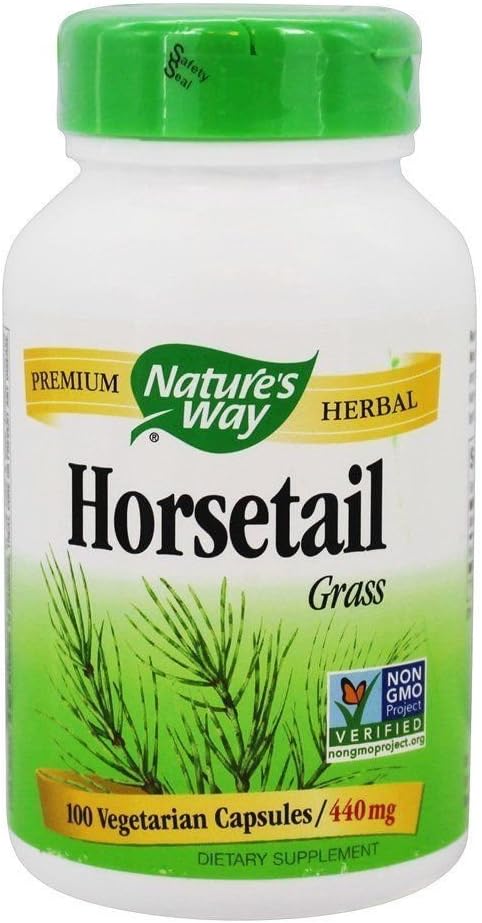 Camino de la Naturaleza Camino Premium Herbal Horsetail Grass 440 Mg, 100 Vcaps, 100 Cuenta