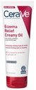 CeraVe Eczema Relief Creamy Body Oil, Eczema Calming Cream With Colloidal Oatmeal & Safflower Oil For Dry Skin & Itchy Skin Relief, Steroid Free & Paraben Free, 8 Ounce