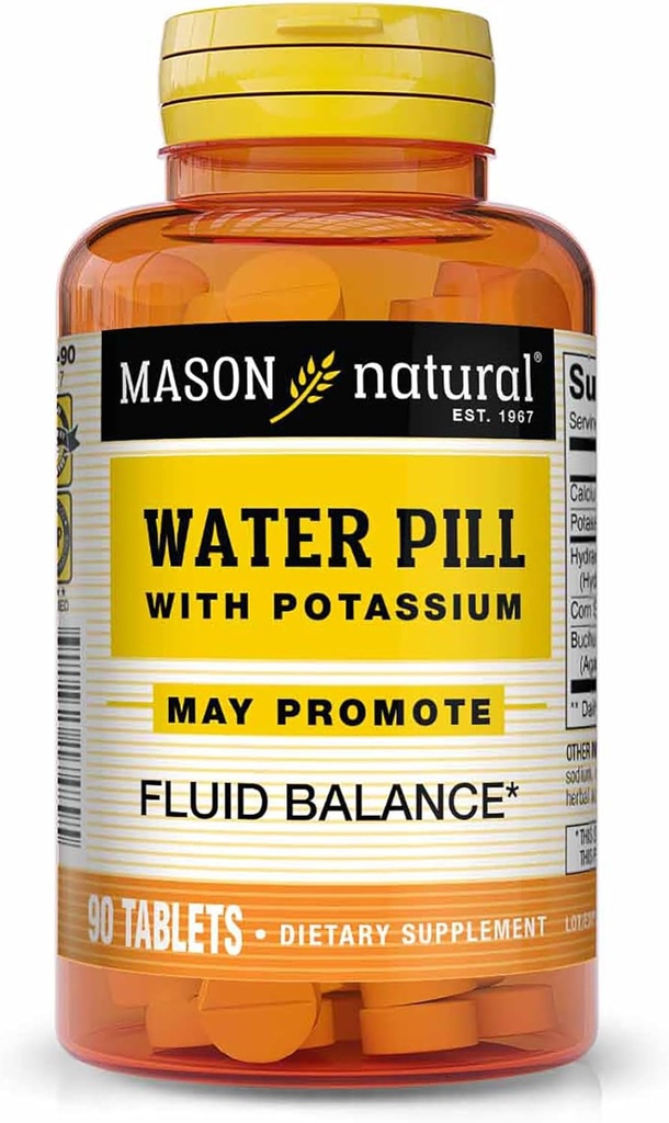 MASON NATURAL Herbal Diuretic Water Pill with Potassium