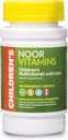 Vitaminas de Noor Niños Halales Multivitamínicos: Vitaminas Esenciales para Immune, Bone & Eye Health con Hierro - No GMO & Gluten Gratis - Vitaminas Halales 60 Cuenta (2 Mes de Suministro)