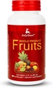 Suplemento de frutas – 90 cápsulas vegetarianas totales ← Balance de frutas naturales 16 enteras Espuma de Superalimentos frescos con vitaminas y minerales