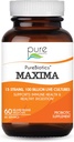 PURE ESSENCE LABS Maxima Probióticos 100 Billones CFU - Hombres Mujer Suplemento Probiótico para una mejor digestión - 15 Strains for Immune Support and Digestive Health (60 cápsulas)