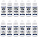 Oxígeno celular 1 Fl Oz Bottle (Pack of 12), Cell Food Concentrate Liquid Oxygen Water Drops, Suplemento dietético nutricional, Suport Immune System, Amino Acids & Trace Minerals