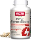 Jarrow Formulas® Pterostilbene 50mg para soporte antioxidante, suplemento dietético soporta envejecimiento saludable, 60 cápsulas vegetales, 60 días de suministro