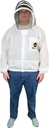Mann Lake Provent Beekeeping Jacket, Professional Grade Vented Bee Gear with Self-Supporting Veil, Heavy-Duty Zippers, Elastic WristOpens, Reforzado Áreas de alto desgaste " Chest Pocket, Medium