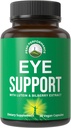 Rendimiento de pico Vitaminas Ojo - Complemento de soporte Macular con Lutein, Zeaxanthin, Astaxanthin, Carotenoides, Extracto de Bilberry. Capsules para Ojos Envejecidos, Computadora, Usuarios de Smartphone. Evita la degeneración