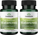 Swanson Full Spectrum Watercress 400 mg 60 cápsulas (2 Pack)