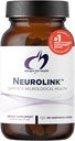 Diseños para Neurolink de Salud - L-Tyrosine, GABA, 5-HTP, Inositol + Suplemento Taurino - Diseñado para apoyar el Mood, Neurological + Cognitive Health - Non-GMO (180 cápsulas)