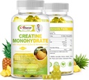 Monohidrato de crema libre de azúcar para hombres " mujeres " , suplemento complejo de monohidratos de crema con magnesio " zinc " Ashwagandha, para el crecimiento muscular " fuerza, energía, suplemento de preparación