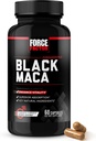 Factor de fuerza Negro Maca Root Vitality Suplemento para Hombres con Absorción Superior y Poder, Extracto Natural Maca Negra, Serie Fundamentales, 1000mg, 60 cápsulas