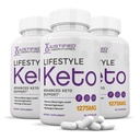 Justified Laboratories Lifestyle Keto - 60 Capsules, Pack of 3 - Ketogenic Support from Apple Cider Vinegar, Green Tea Leaf, Vitamin C, Vitamin D3 & Extra Virgin Olive Oil - 90 Servings