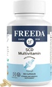 FREEDA SCD Multivitamin – Daily Multivitamin Supplement for Men & Women – Vegan, Gluten-Free, SCD Legal – Kosher Certified Adult Vitamins – Specific Carbohydrate Diet Friendly – 180 Capsules