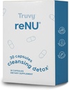 Truvy Renu Detox ← 30 Conde ← Apoyo Digestivo Capsules  Apoya Gut Balance " Natural Elimination ← Fórmula basada en plantas para la limpieza interna " Wellness