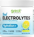 Electrolitos Hidratación de Polvos ← Comida Real High Potency ← Limo de limón 30 Servings ¦ High Potency Electrolyte Powder