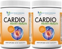 DOCTOR RECOMMENDED SUPPLEMENTS Cardio Heart Health Powder – L-Arginine Supplement 5000mg & L-Citrulline 1000mg, Tart Cherry Flavor (Pack of 2-16.82 oz / 33.64 oz)