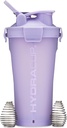 Hydra Cup DualShaker Pro 32 oz Shaker Bottle for Protein Shakes, Shaker Cup w/Handle & Ball Blender Whisks, Dual Mixing Shaker Bottle with Storage, 2 in 1, for Travel To Go, BPA Free (Purple)