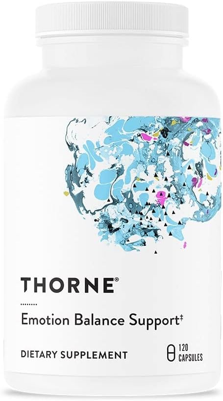 THORNE - Emotion Balance Support (Formerly Deproloft-HF) - Suplemento Botánico para Positivity and Stress Management* - 120 Capsules