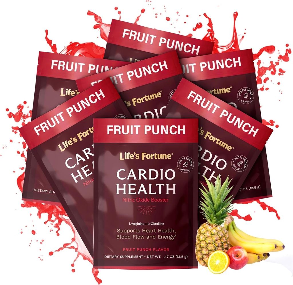 La Fortuna L Arginina L Citrulline Suplemento Polvo - Alta Potencia Suplemento de óxido nítrico Booster con sabor a fruta natural (Pack of 1)