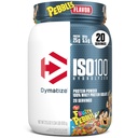 Dymatize x Fruity Pebbles ISO100 Whey Protein Powder Isolate, 25g de Protein, 5.5g BCAAs, 120 Cal., Gluten Free, 1g Fat, 1g Sugar, 2g Carb (20 Servings)