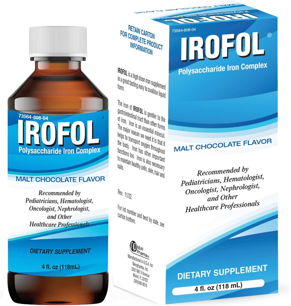 High Potency Liquid Iron Dietary Supplement ← Hierro para Niños y Adultos TENIDO Suplemento de Hierro para Mujeres y Hombres TEN Malt Chocolate Flavor TEN 4 fl oz (118 mL) ANTE 100mg Polysaccharide Complejo de Hierro para Anemia Deficiencia de Hierro y Apoyo Energético Silencioso
