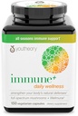 Youtheory Immune+ Daily Wellness- Organic Mushrooms- Beta Glucan- Vitamina C, D3 &amp; Zinc 150 Vegetarian Caps
