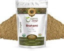 Orgánica Brahmi Leaf Powder (Bacopa Monnieri) - Orgánica &amp; Kosher Certified  Raw, Vegan, Non Gluten Free ← USDA Certified  duradera Origin - India (16 Oz)