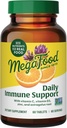 MegaFood Daily Immune Support - Immune Support Supplement with Vitamin C, Vitamin D, Zinc, Astragalus Root, and More - Vitaminas para Hombres Mujer - Non-GMO - Made Without 9 Food Allergens - 60 Tabs