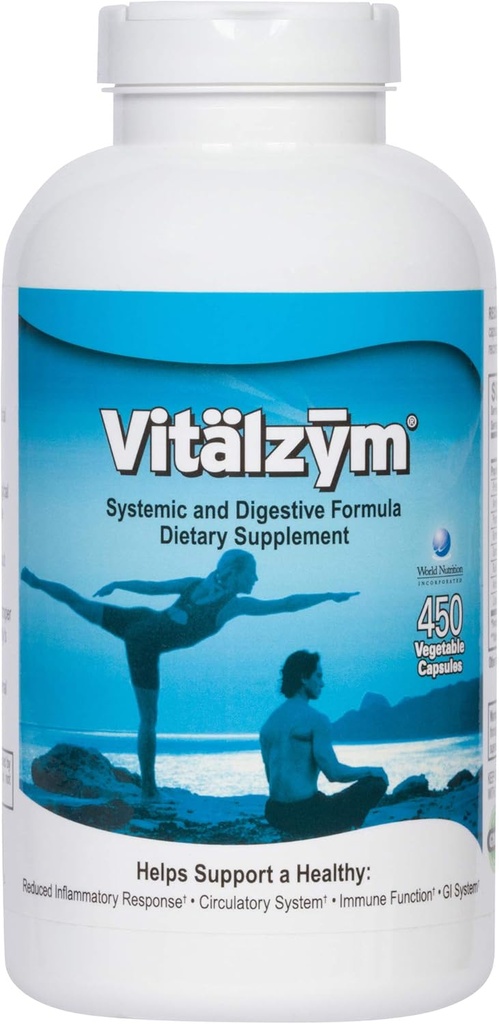 Original Proteolítica Enzima Sistémica Fórmula Serrapeptase Fuente  Immune and Joint Support Increment Blood Flow Cardio Function ← Mujeres Saludables (450 cápsulas)