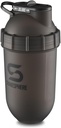 SHAKESPHERE Shaker Bottle - 24oz Leak Proof Protein Shaker Botella para Pre Workout, Smoothie y Powder Drink Mixer, No-Blade Mixer for Gym, BPA-Free, Easy Clean &amp; Easy to Carry (Frosted Black)