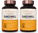 CurcuWell Conscious - Curcumin and Boswellia Blend  sometida Maximum Strength Joint, Body and Cognitive Support - 60 Day Supply (2-Pack)