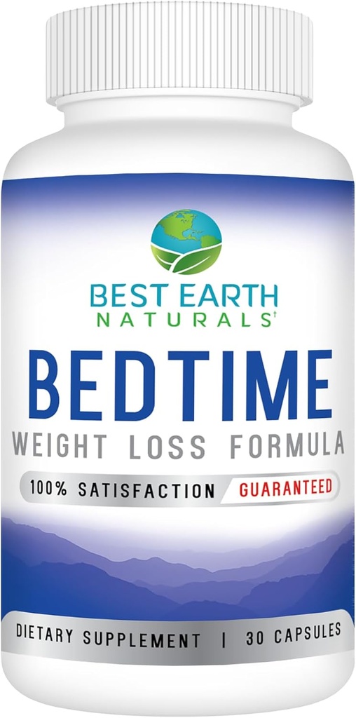Best Earth Naturals Bedtime Perder peso Suplemento - 30 Day Supply