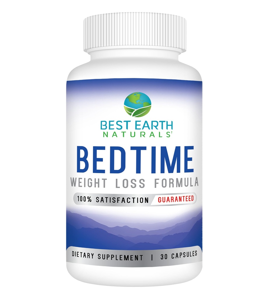 Best Earth Naturals Bedtime Perder peso Suplemento - 30 Day Supply