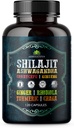 Shilajit for Hombre – 8-in-1 Suplemento Adaptogénico con Ashwagandha, Cordyceps, Ginseng, Rhodiola, Turmeric, Chaga & Ginger – Energía Natural, Alivio de Estrés &amp; Immune Support – 120 cápsulas Vegan