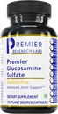 Premier Research Labs Glucosamine Sulfate - Shellfish Free Glucosamine Sulfate Capsules for Joint Support, Connective Tissue Health, 750 mg Por Serving, Vegan Friendly - 120 Vegetarian Capsules