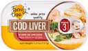 Árbol de la familia Islandia Wild Caught Cod Liver en Own Oil 4.27 oz (paquete de 12)