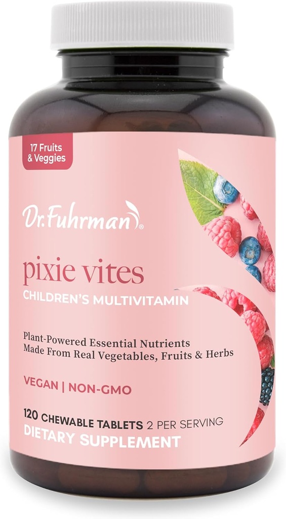Dr. Fuhrman Pixie Vites Multivitamínico Chewable para niños
