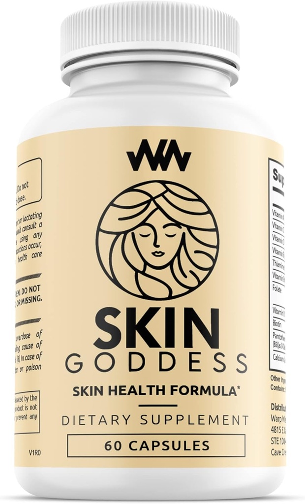 Womens Skin Health Supplement ← Apoya la Complección Mujer Radiante y Juvenil