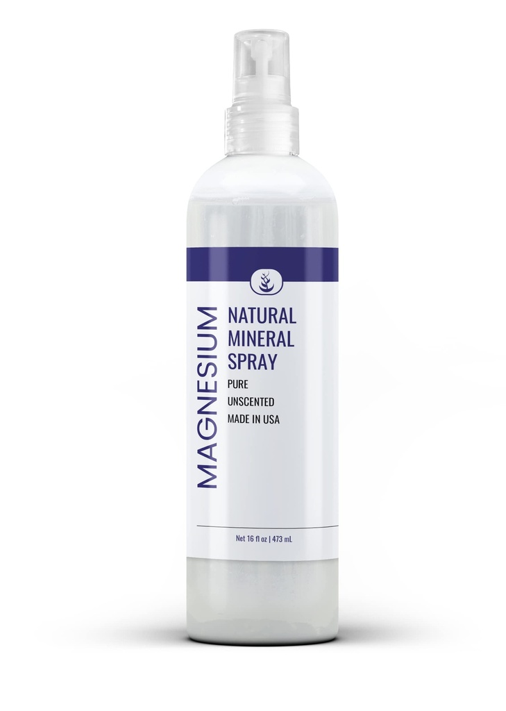 Pure Original Ingredients Magnesium Oil Spray (16 fl oz) Pure & Unscented