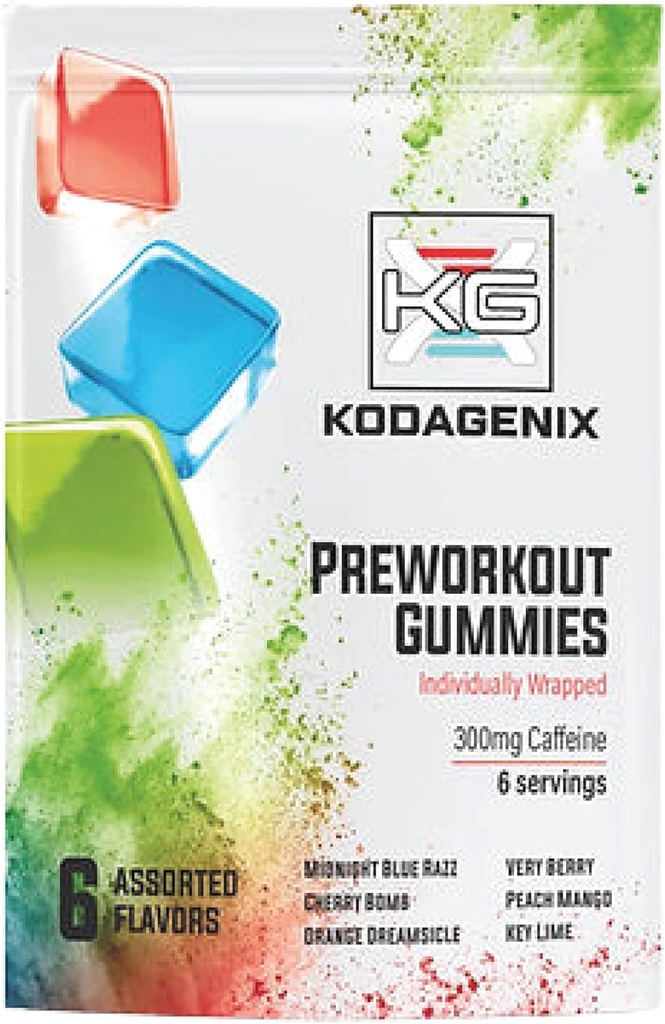 Kodagenix La primera goma de PreWorkout del mundo