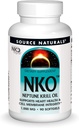 Fuente Naturales NKO Neptune Krill Oil, apoya la salud del corazón y la integridad de la célula*, 1000 mg - 90 Softgels