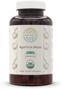HerbEra Agaricus Blazei USDA 120 Cápsulas Orgánicas ← Suplemento Natural Herbal ← Cápsulas Vegetarianas Orgánicas Certificadas y Agaricus Blazei (Agaricus blazei murill) Secado (120 Cápsulas)