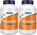AHORA Suplementos, Glucomannan (Amorphophallus konjac)575 mg, 180 Conde Capsules (Pack of 2)
