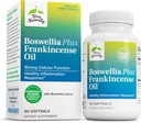 Terry Naturalmente Boswellia Plus Frankincense Oil - Suplemento de Apoyo Conjunto Movilidad & Confort Conjunto - Soporte Salud Celular con Boswellia & Frankincense Oil - 60 Softgels