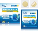 MQ 20ct Motion Sickness Patches, Color de la luz, Patches Sea Sickness Non Drowsy &amp; Waterproof, Cruise Ship Travel Essentials, Fast Acting & Long Lasting 72H