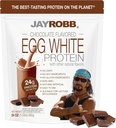 JAYROBB Chocolate Egg White Protein 24 oz, 1.5 libra bolsa