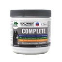 Dogzymes Complete - Probiotics, prebiotics, Glucosamine, Chondroitin, MSM and Hyaluronic Acid, Complete Skin and Coat Care (8 Ounce)