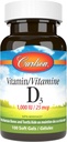Carlson Vitamina D3 1000 UI, 100 Softgels